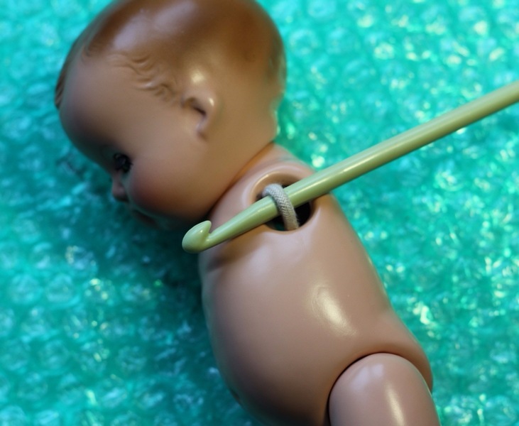 Вставляем глазки малышу Patsy Babyette от Effanbee (фото 10)