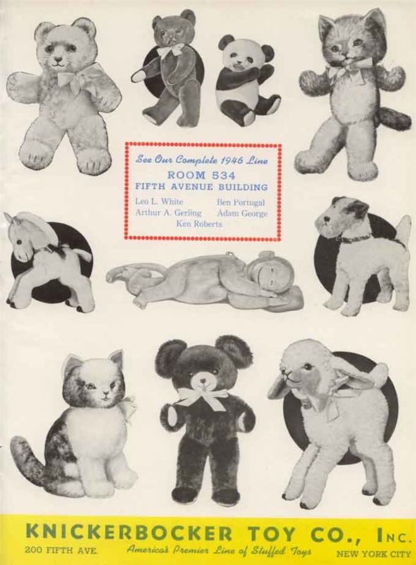 Винтажные игрушки компании "Knickerbocker", США | Бэйбики Винтажные игрушки компании "Knickerbocker", США