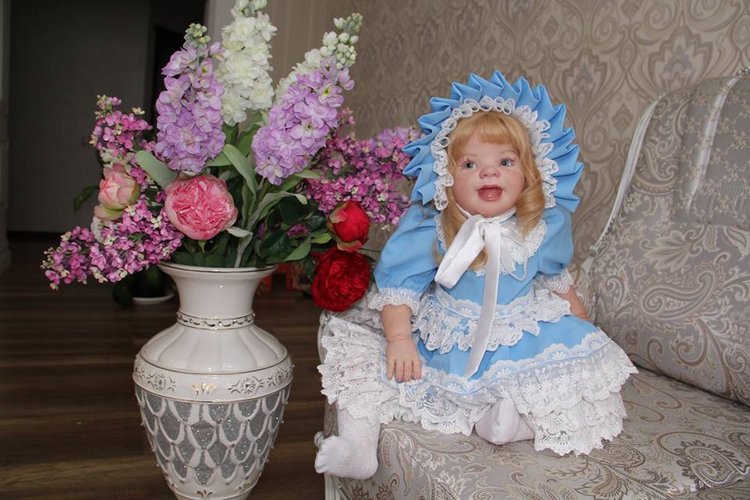 Улыбашка Лиза — Куклы Реборн (Reborn): работы мастеров (фото 8)