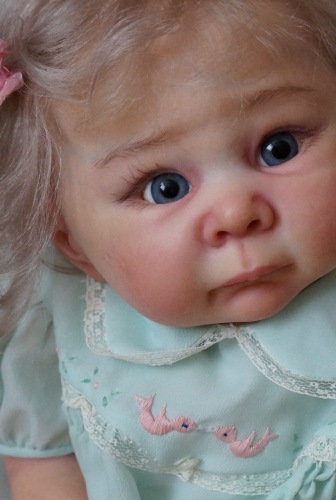 Лизонька. Маленькая шалунья. Кукла реборн Наталии Коноваловой