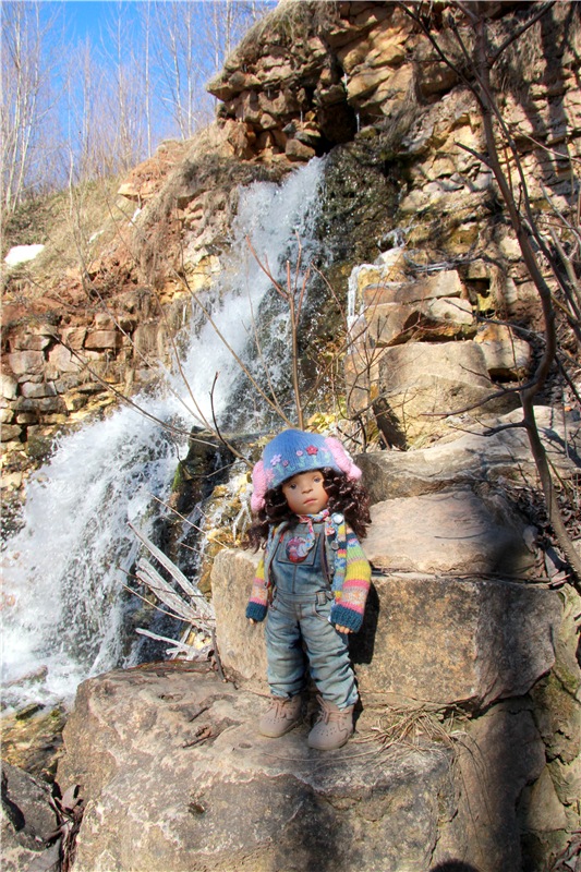 Приключения Адель на водопаде, продолжение. Джульетта от Sylvia Natterer (фото 6)