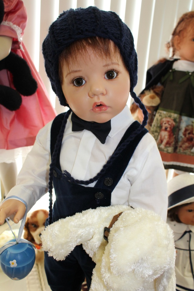 Пасхальная встреча в магазине кукол Гюнзел. Новая коллекция из резин 2017. Mila i Robin (фото 9)