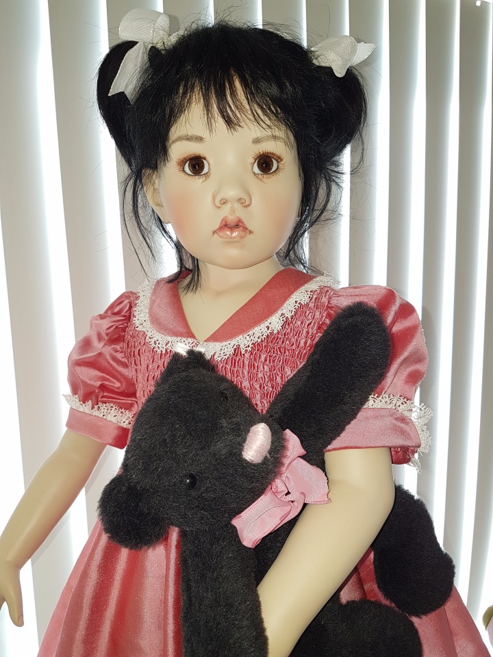 Пасхальная встреча в магазине кукол Хильдегард Гюнзел. Новая коллекция из резин 2017. Азиаточка Tian Yu