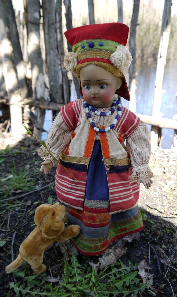 Антикварные куклы в моей коллекции
