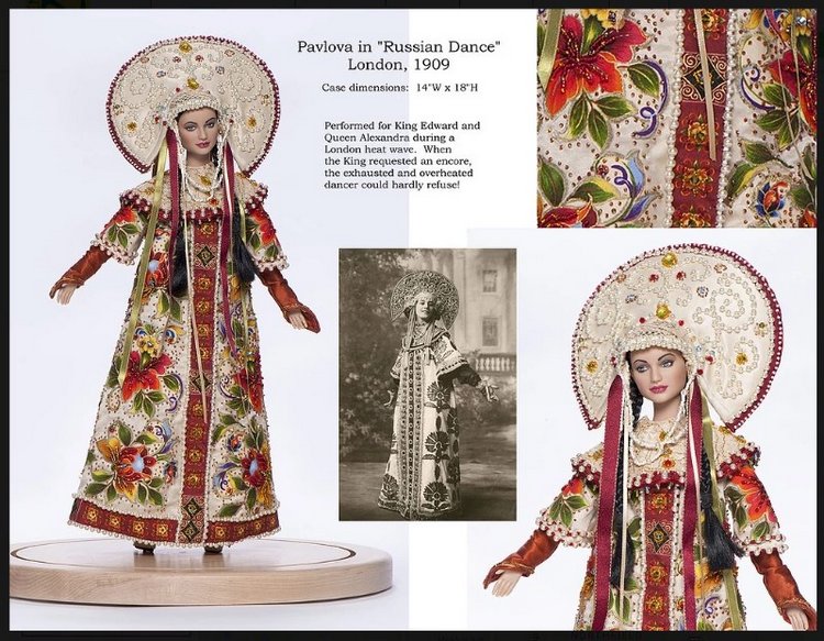 Peggy Turchette и ее любимая Анна Павлова в куклах Роберта Тоннера (фото 2)