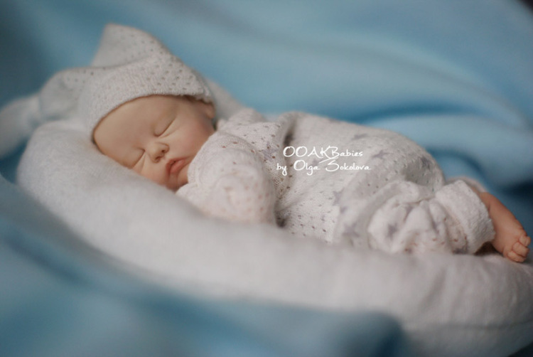 Георгий и Маруся. Младенцы ООАК Ольги Соколовой (фото 6)