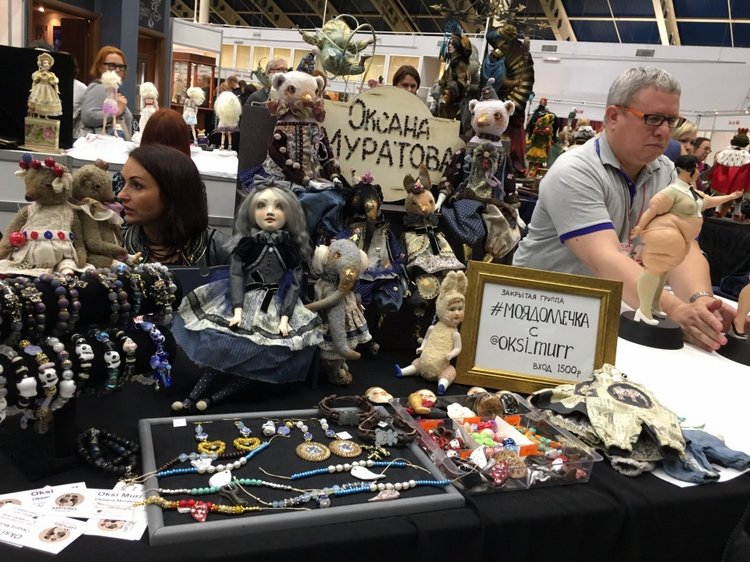 Выставка на Тишинке октябрь 2017 - очень много красоты! Фотоотчет