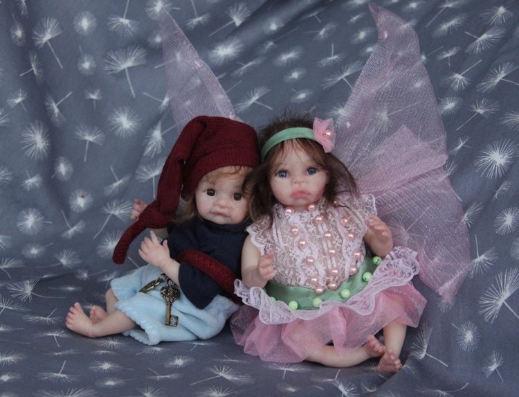 Эльфёныши, кукла-реборн Элины Кудрявцевой