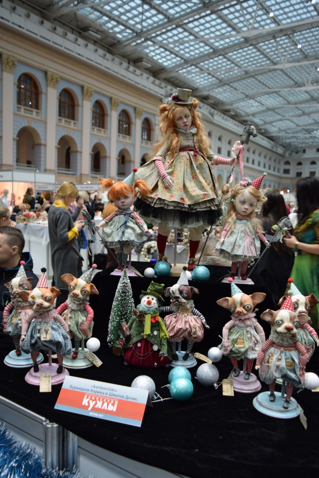 VIII Московская международная выставка Искусство куклы. Таланты и поклонники. Часть I