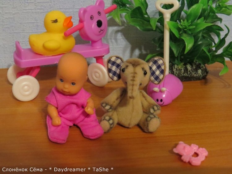 Третий слон... слоненок — Авторские мишки Тедди и друзья: фото