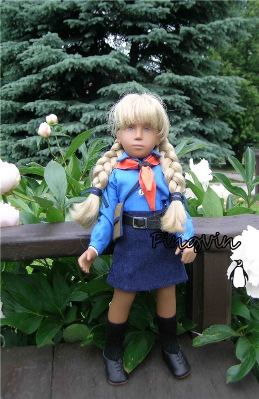 Особенная кукла Sasha doll от Gotz (фото 8)