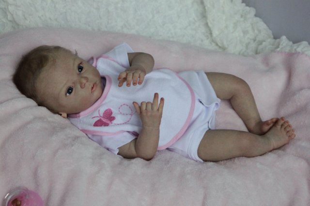 Ливиюшка 3. Куколка реборн Виктории Вишни (фото 5)