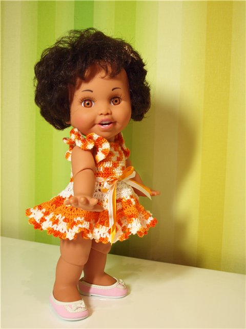Мои модельки Фейсинки, Galoob Baby Face doll