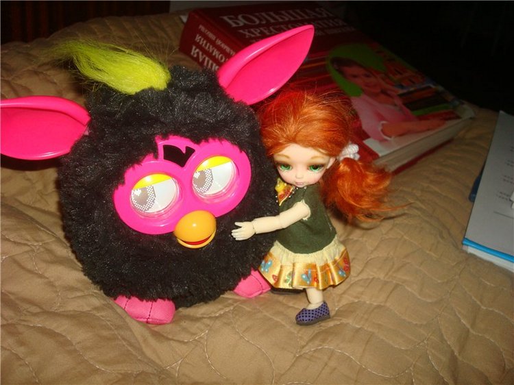 Наши малышки (худжио и Литлфи Луна)