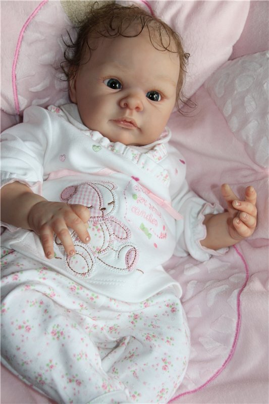 Джилл - любопытная малышка реборн | Бэйбики Джилл - любопытная малышка реборн (фото 8)