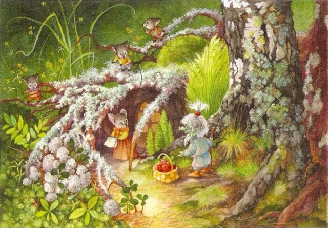 Художник Ольга Ионайтис и ее волшебные иллюстрации