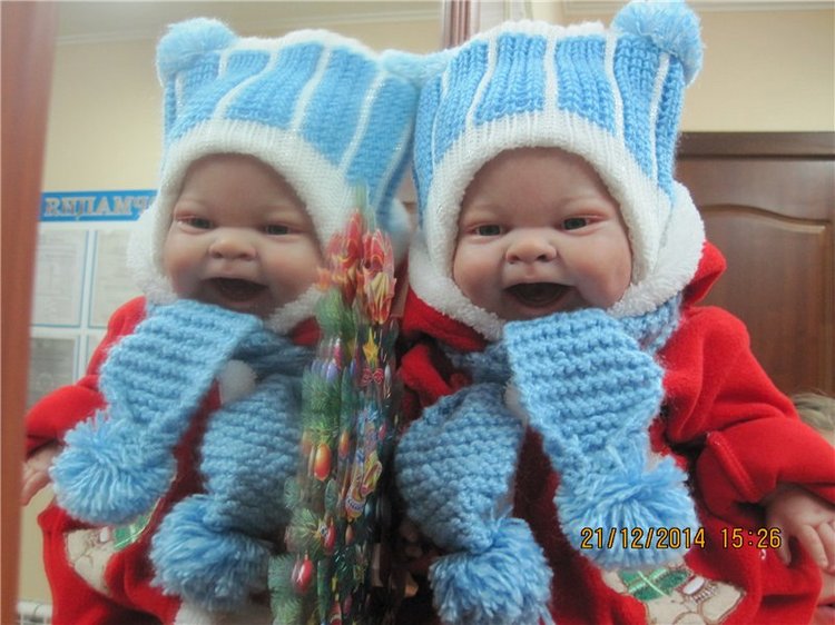 С наступающим Новым Годом! Лолочка - кукла реборн Светланы Преображенской (фото 4)