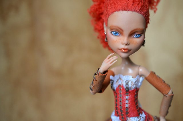 ООАК Клео из Monster High. Версия 2 (фото 7)