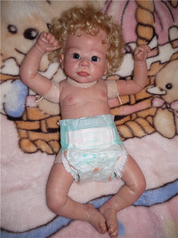 Моя Холли из молдика Holly от скульптора Linda Murray. Кукла реборн Натальи Фединой, Baby-Zest