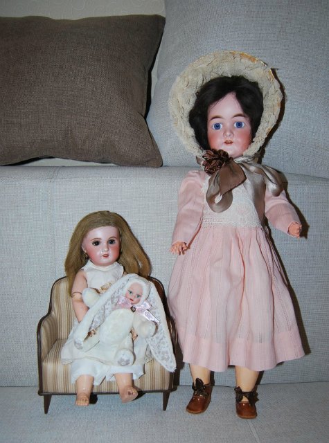 Мои любимые антикварочки — Редкие антикварные куклы и реплики: воск (фото 8)