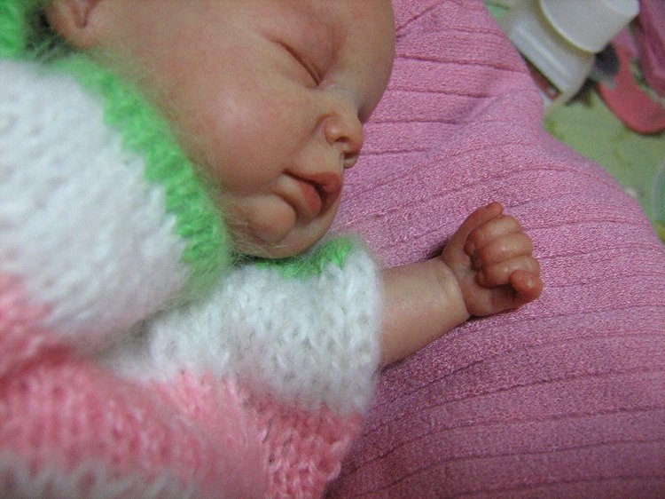 Мини малышка Lil | Бэйбики Мини малышка Lil — Куклы Реборн (Reborn): работы мастеров (фото 4)