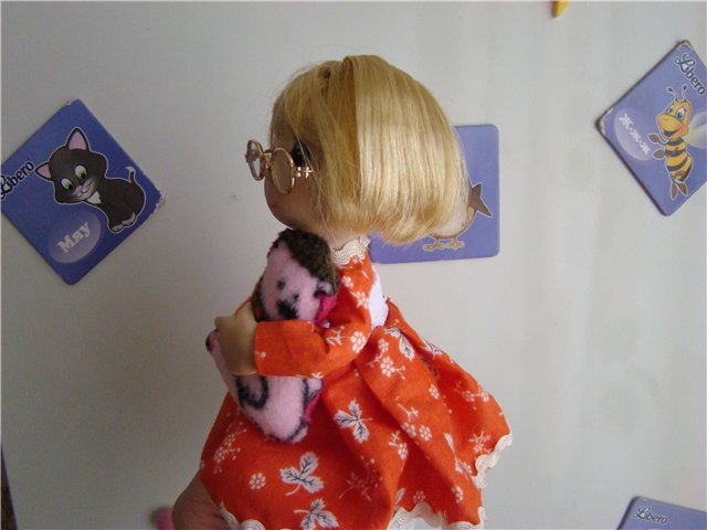 Вот такие куколки из Ливинг Долла своими руками