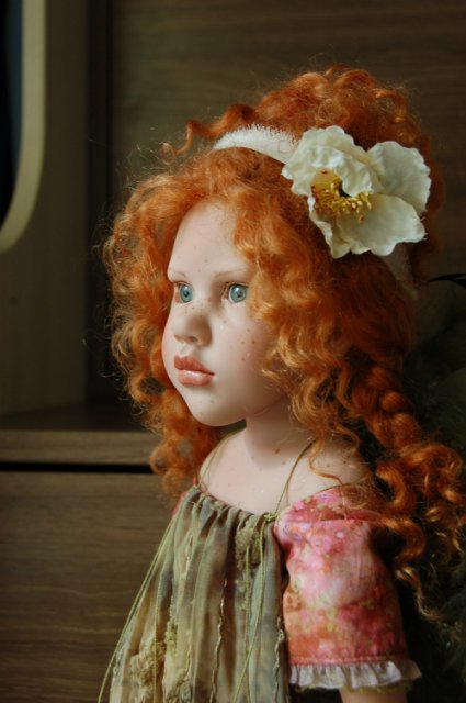 Коллекционная кукла Rosa Canina - эльф, что живёт в моём доме