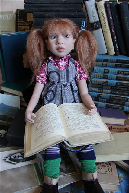 Мечтательница Trinette, коллекционная кукла Zwergnase (фото 8)