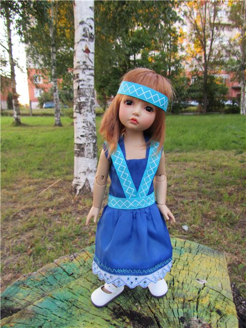 Аленка. Девочка в голубом (фото 2)