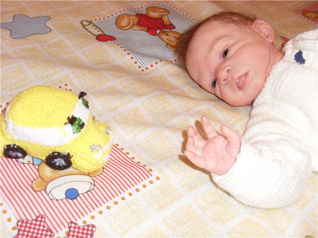 Тest drive или какой же русский не любит быстрой езды. кукла реборн Глебка (фото 4)