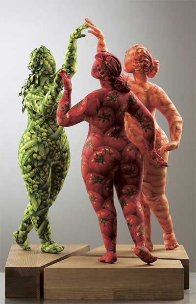 Текстильные куклы-скульптуры Натальи Вельчинской (фото 8)