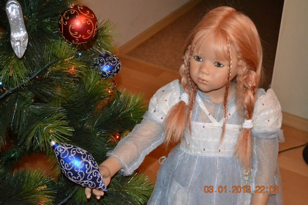 Мои новогодние подарочки.. Munira и Liniki от Annette Himstedt