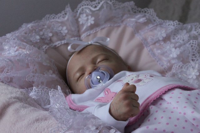 Спящая красавица Джульетта! Куколка реборн Виктории Вишни