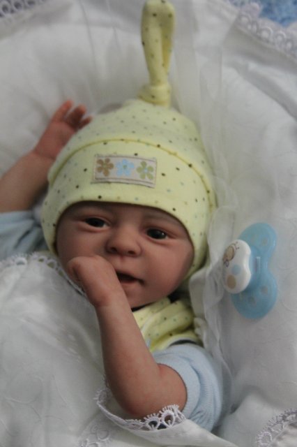 Мальчишечка Улыбашечка:)куклёныш Элины Кудрявцевой (фото 4)