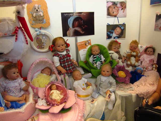 Время кукол 13. Международная выставка коллекционных кукол и мишек Тедди 2014. Фотоотчет