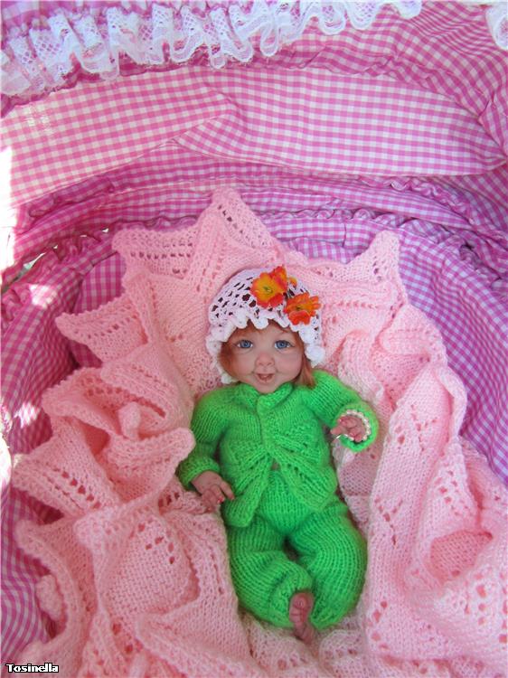 Малышка Зося. Авторская кукла Ирины Кондрашовой (фото 8)