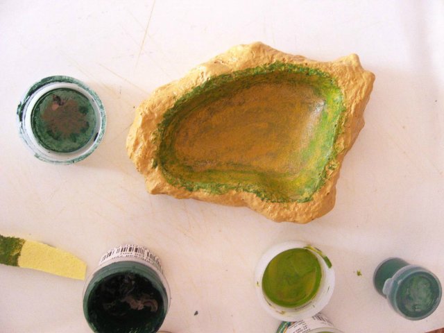 Прудик для сада с рыбками кои. Мастер-класс от Таниты (фото 6)