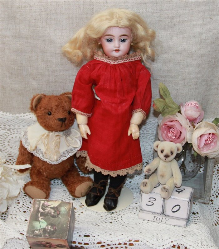 Два образа Симоны. Антикварная кукла Simon & Halbig молд 1039 DEP