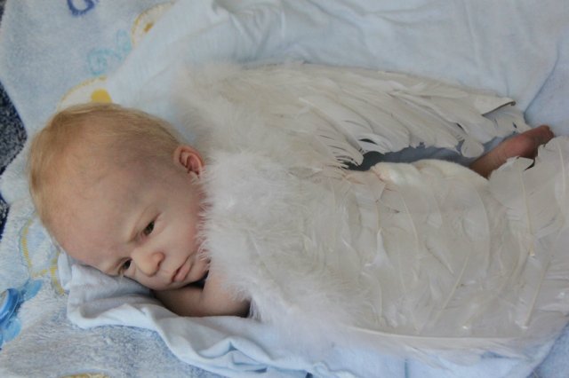 И еще один Ангелочек... Куколка реборн Вишни Виктории