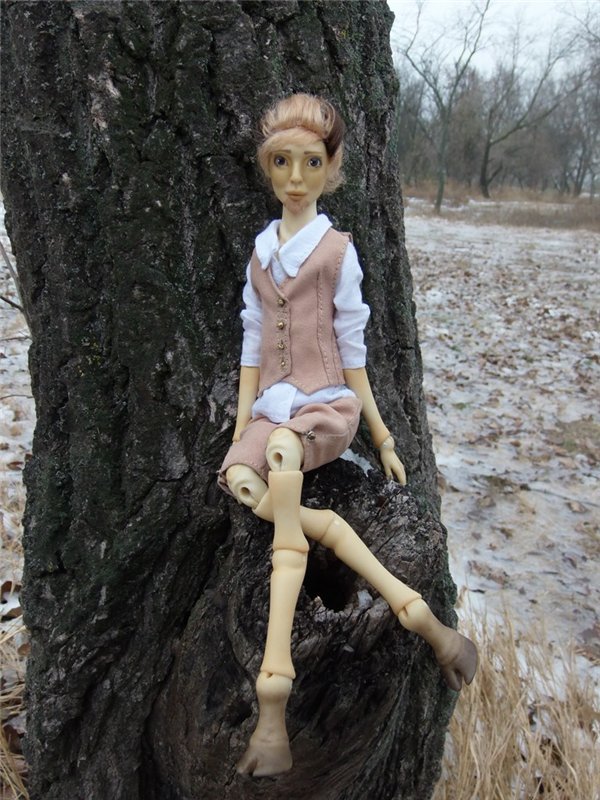 Авторская шарнирная кукла ФАВН. Куклы VDolls