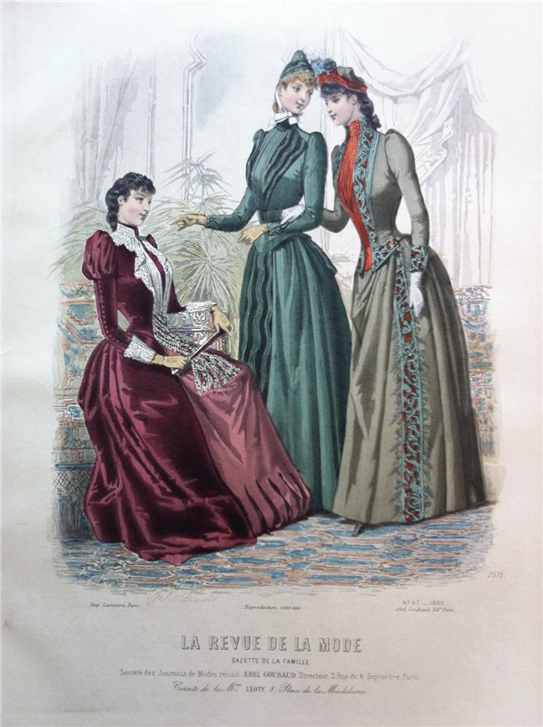 Журнал мод La Mode illustrèe (журнал для всей семьи)