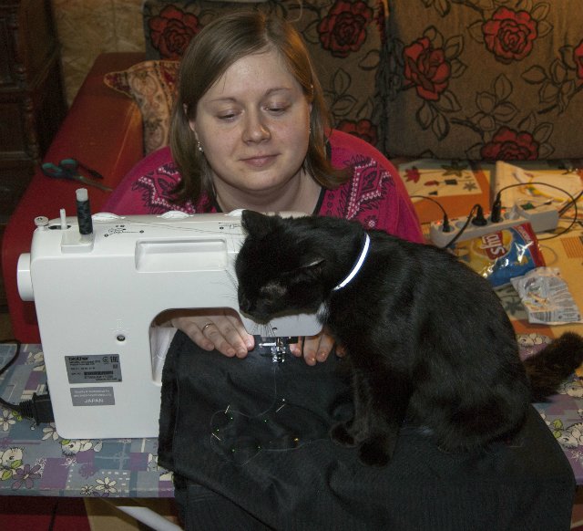 Саймон - кот мужа — Текстильные игрушки и примитивы: кофейные (фото 5)