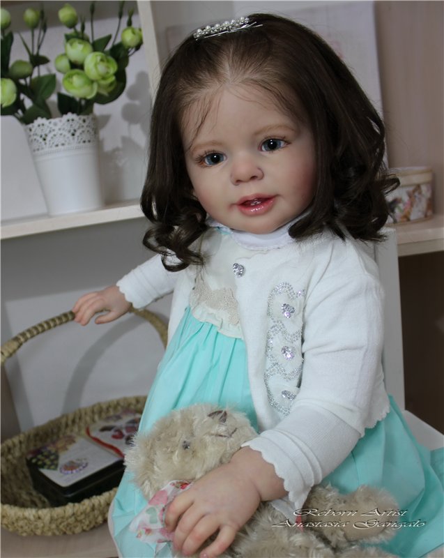 Миланочка!Кукла реборн Анастасии Гангало (фото 3)