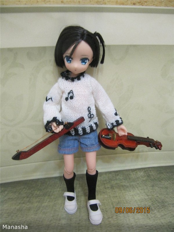 Свитерок для юного музыканта