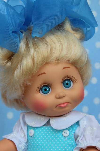 А у нас новый нарядик) — Куклы Galoob Baby Face (Фейсинки): винтаж 90 (фото 4)