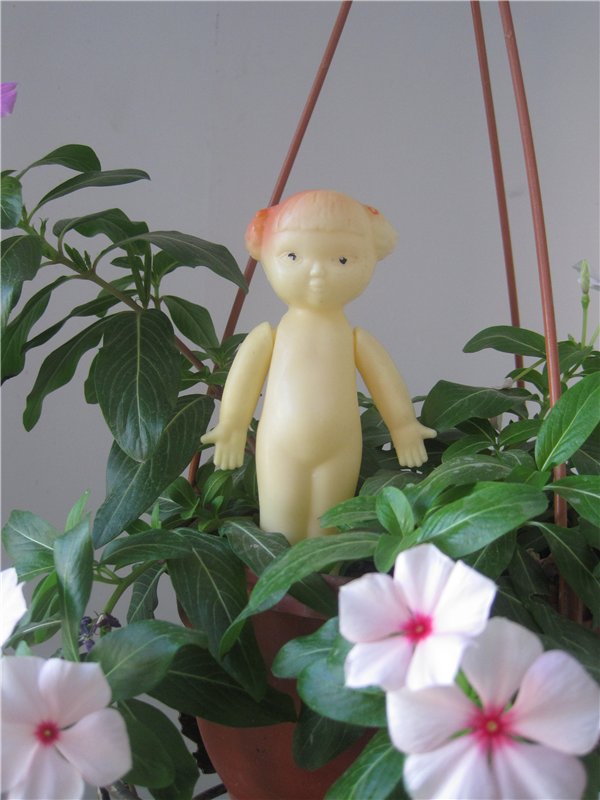 Галчонок и лето. Винтажна куколка СССР Галя