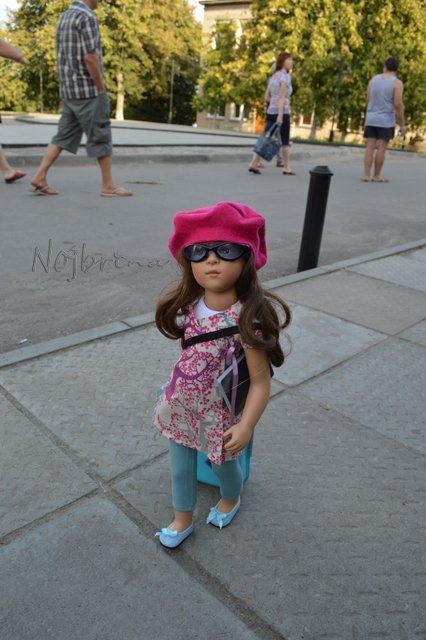 Француженка в провинции. Куклы Sylvia Natterer finouche от Petitcollin и minouche от Kathe Kruse (фото 5)