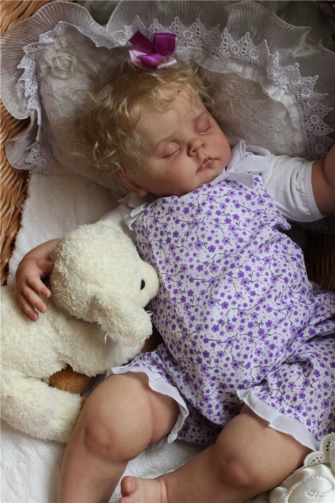 Пончик спит. Кукла реборн Преображенской Светланы (фото 5)