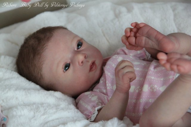 Аделиночка 2... Куколка реборн Виктории Вишни