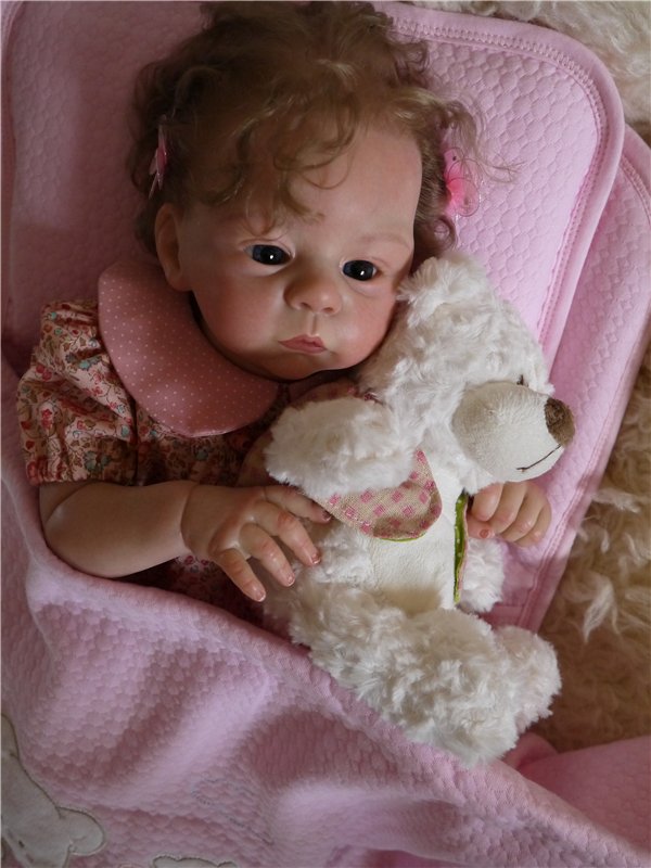 Моя малышка Вероничка, кукла реборн Натальи Фединой, Baby-Zest (фото 5)